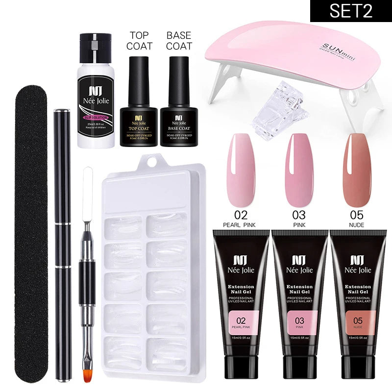 | Polygel Nail Starter Kit