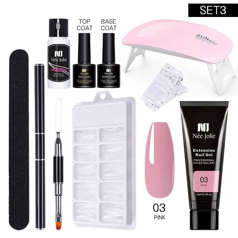 | Polygel Nail Starter Kit