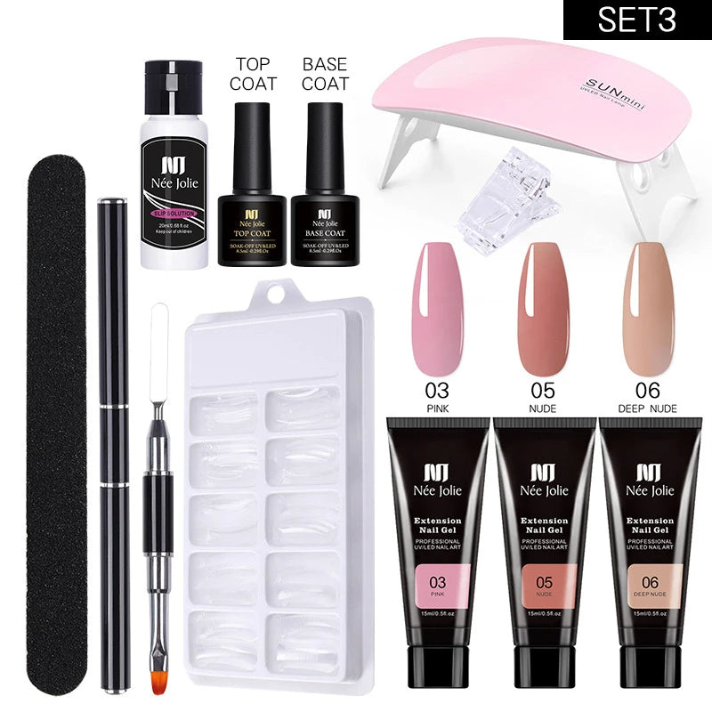 | Polygel Nail Starter Kit