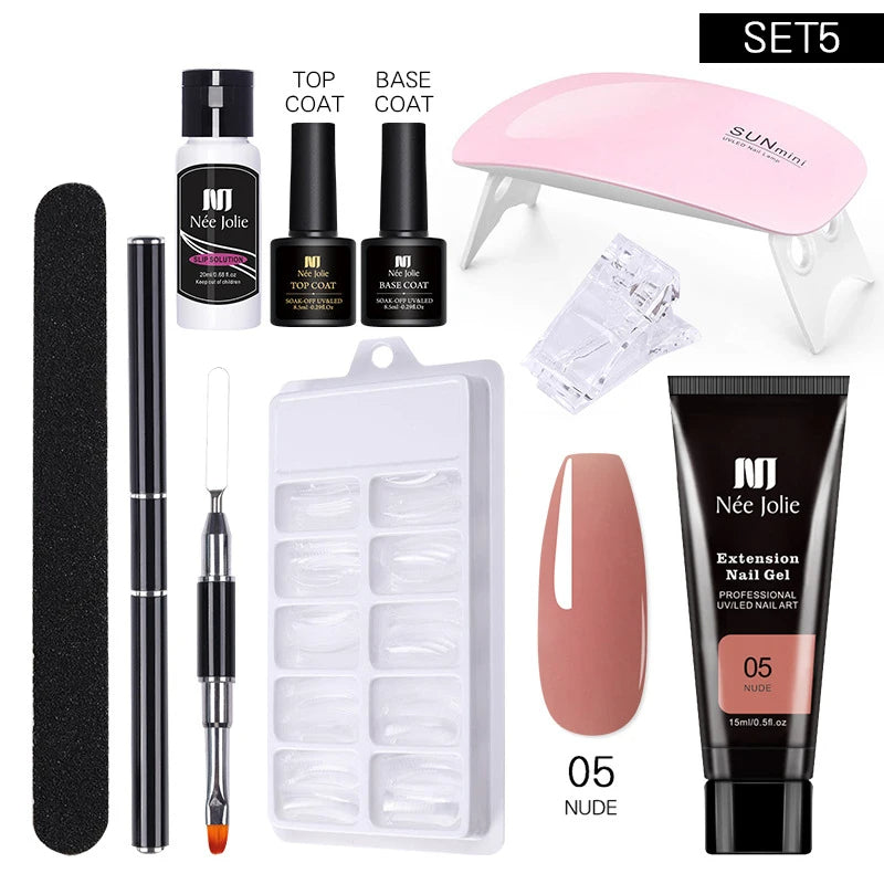 | Polygel Nail Starter Kit