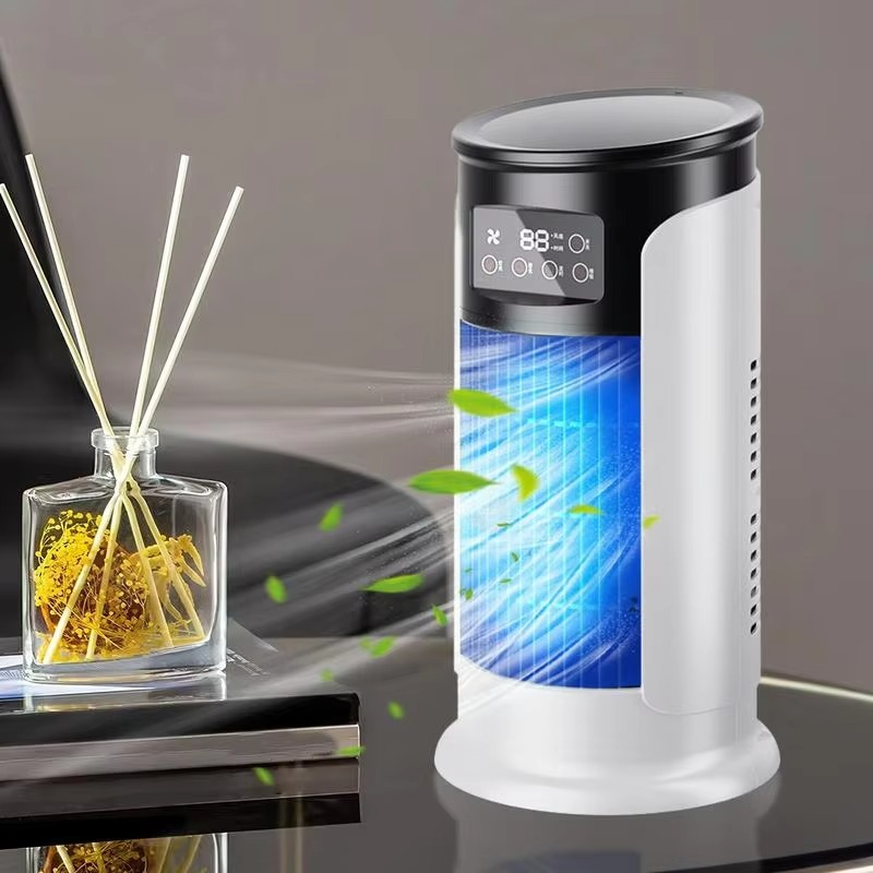 | Tragbare Klimaanlage Ventilator Verdunstungskühler USB Leise Timer Raum Kühlung Klein 10 oz Wassertank Persönlicher Kühler Einstellbar