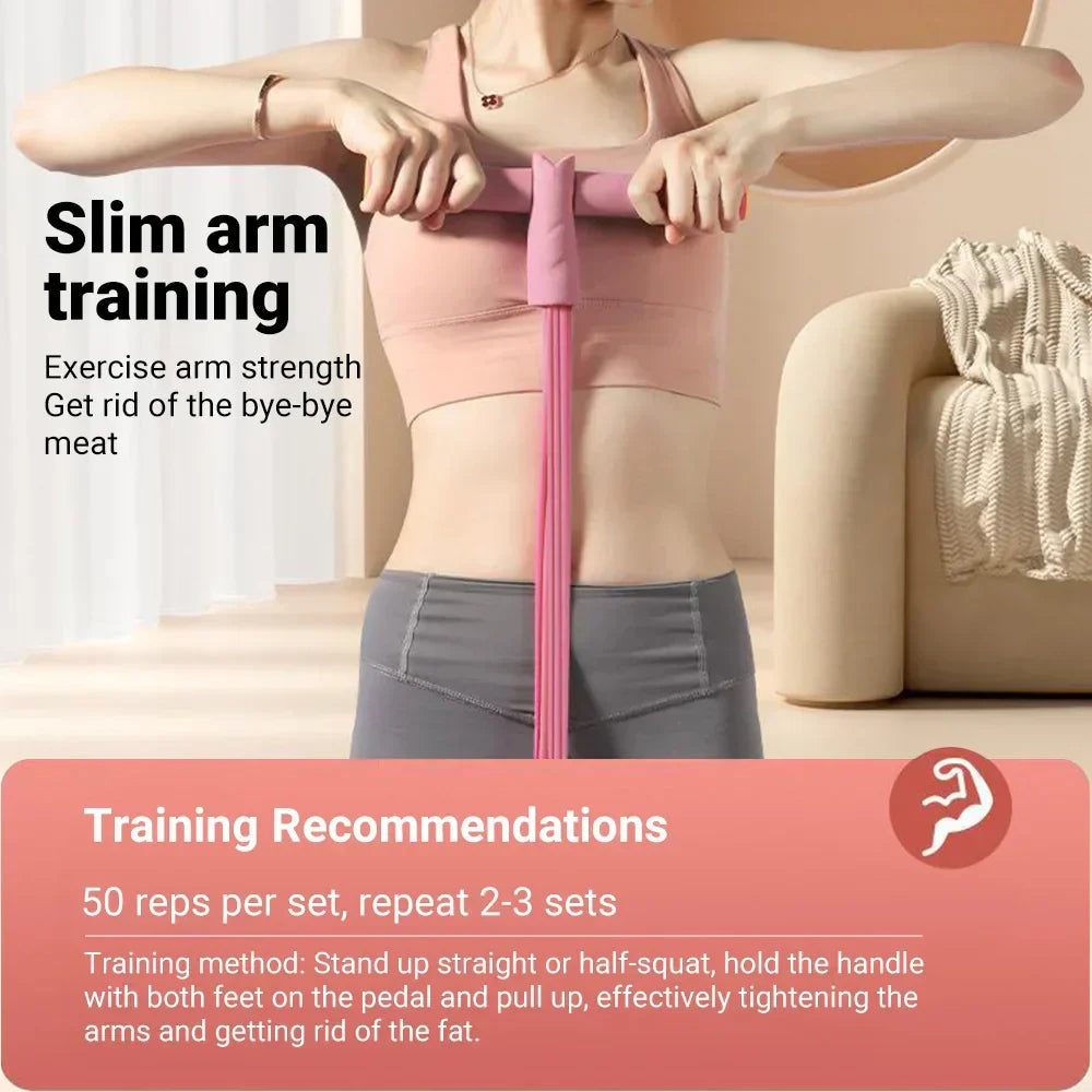 | Elastisches Widerstands-Fitnessgerät