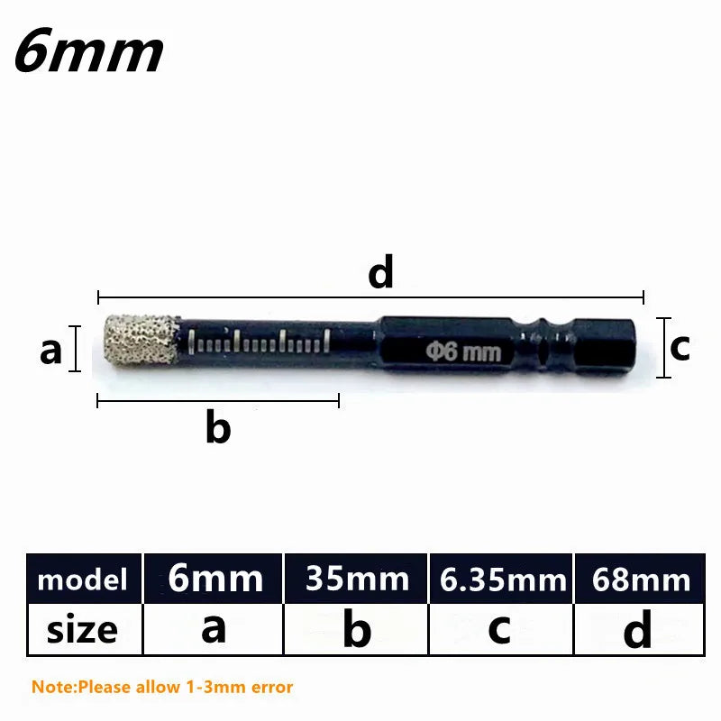 | Diamantbeschichtetes Bohrer Set