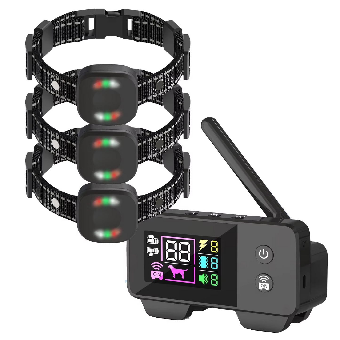 | Ultimatives Sicherheits 1.574,8 Fuß Wireless Hundezaun-System mit wiederaufladbarem, wasserdichtem Halsband