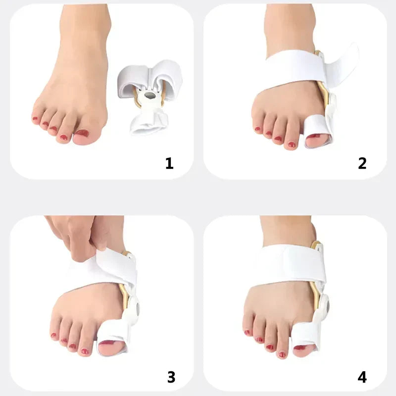 | Flexibler orthopädischer Hallux valgus Korrektor
