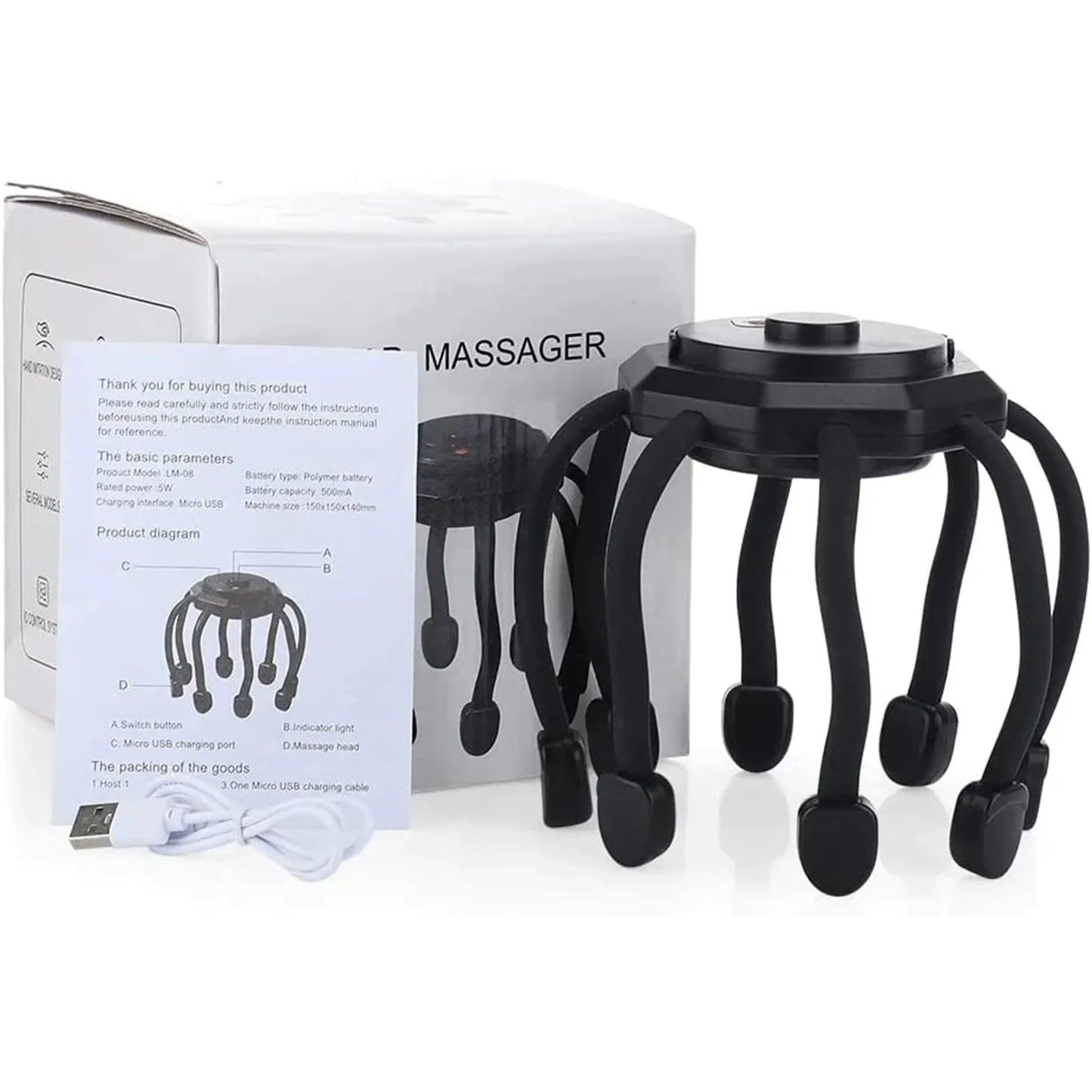 | Octopus Kopf-Massagegerät