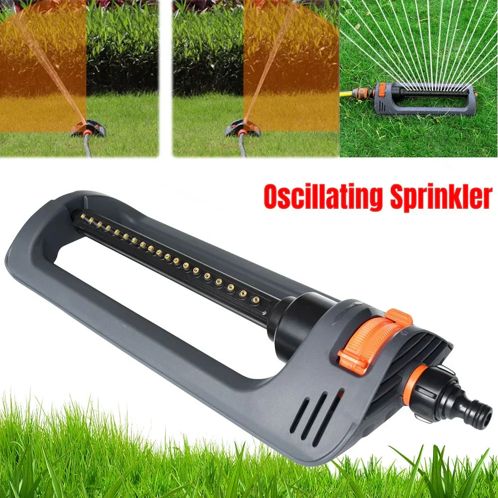 Rasen-Sprinkler mit 19 Düsen, 4 Modi, Schwenkbewässerung