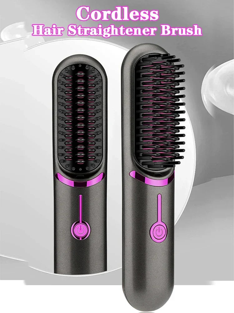 | Wireless Hair Straightening Comb