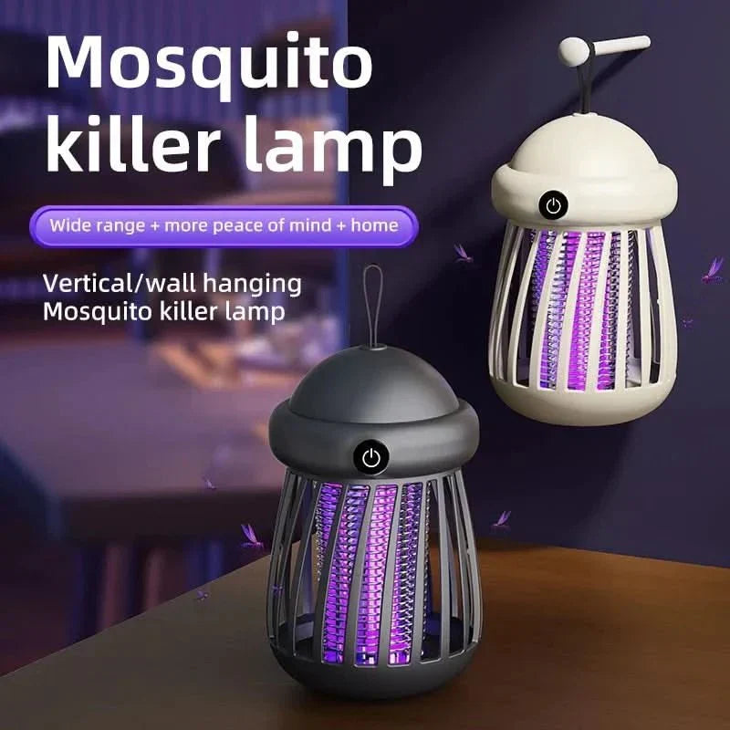 | Mückenvernichter mit UV-Licht & 3000V Schockeffekt