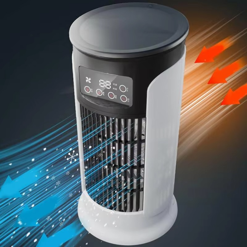 | Tragbare Klimaanlage Ventilator Verdunstungskühler USB Leise Timer Raum Kühlung Klein 10 oz Wassertank Persönlicher Kühler Einstellbar