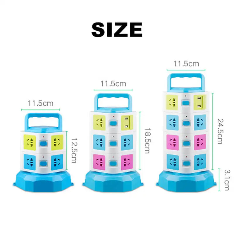 | Power Strip Socket Tower