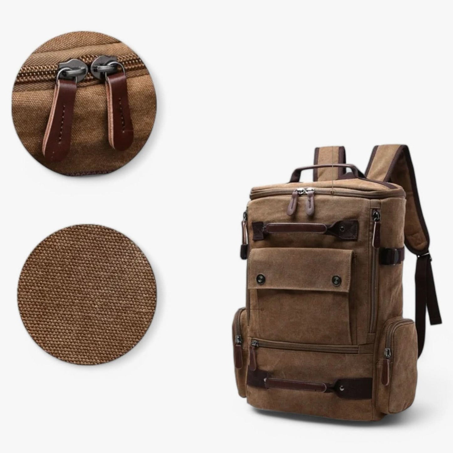 | Stylisch & funktional mit Laptopfach für den Alltag & Abenteuer