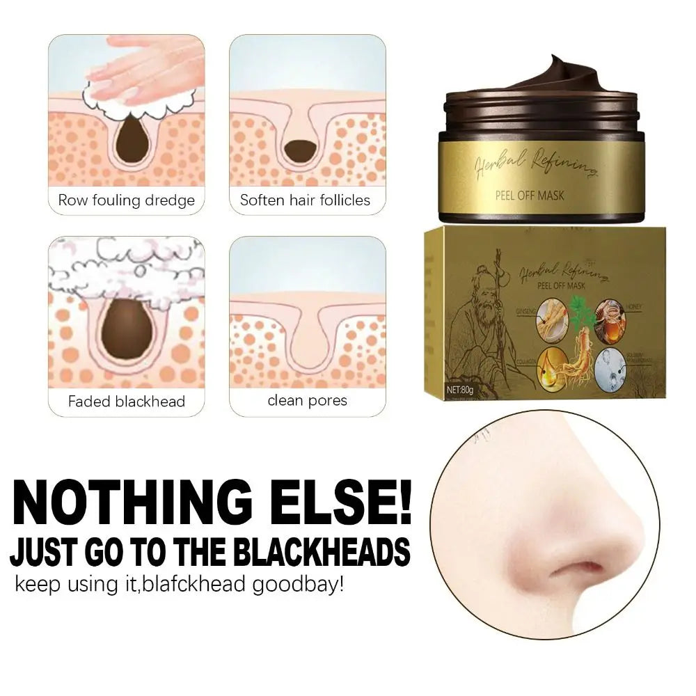 | Schwarzer Tee Gesicht Peel-off Maske