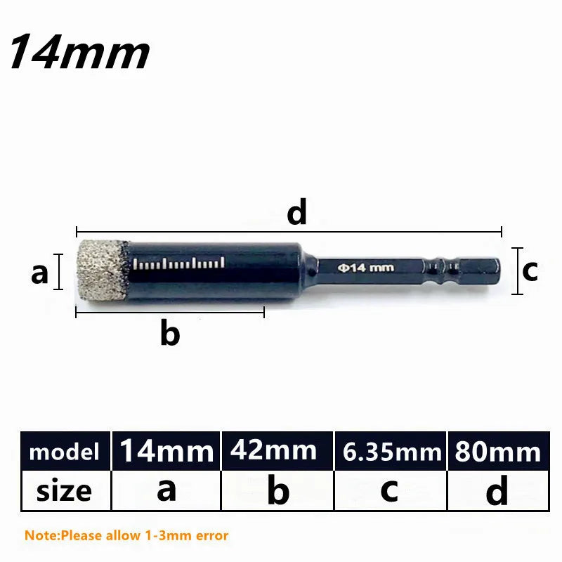 | Diamantbeschichtetes Bohrer Set