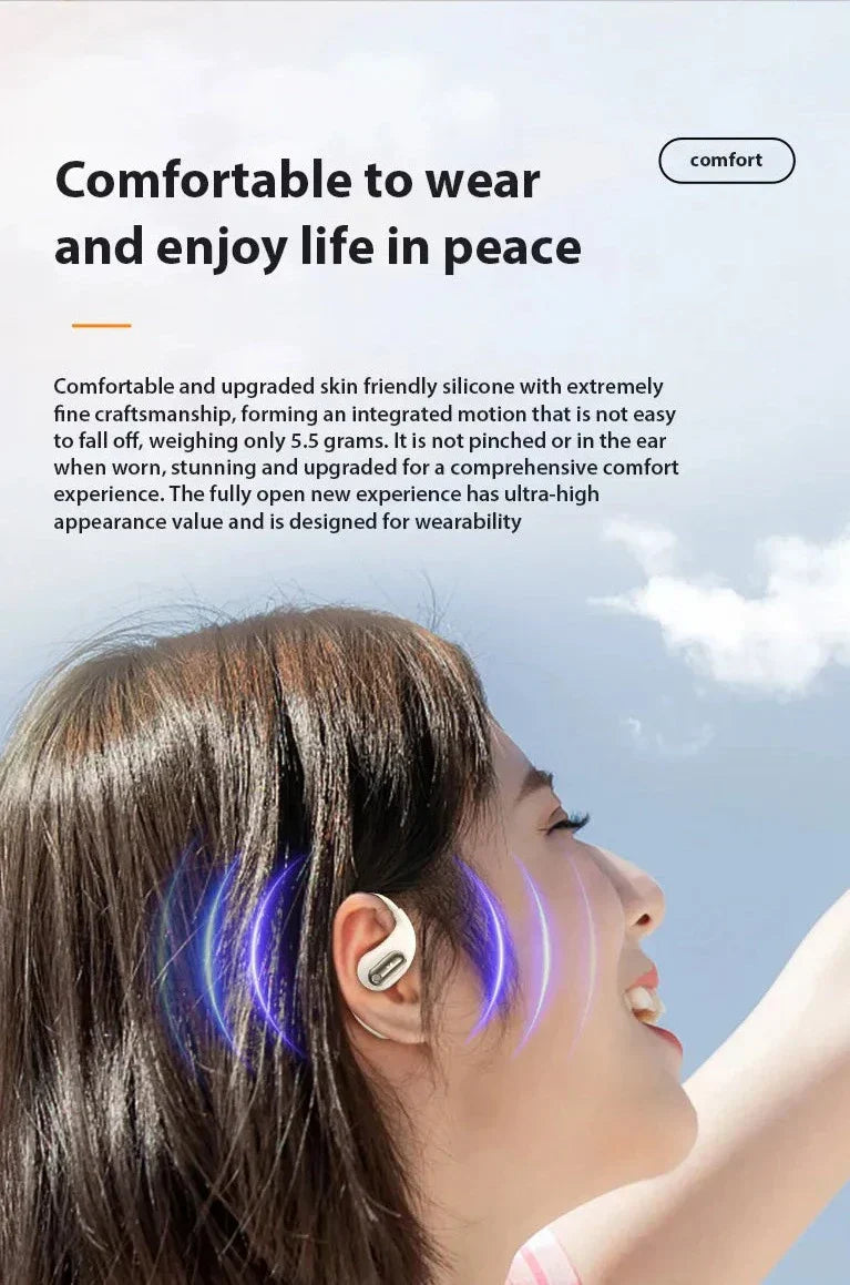 | Knochenleitung Bluetooth Touch-Control Kopfhörer