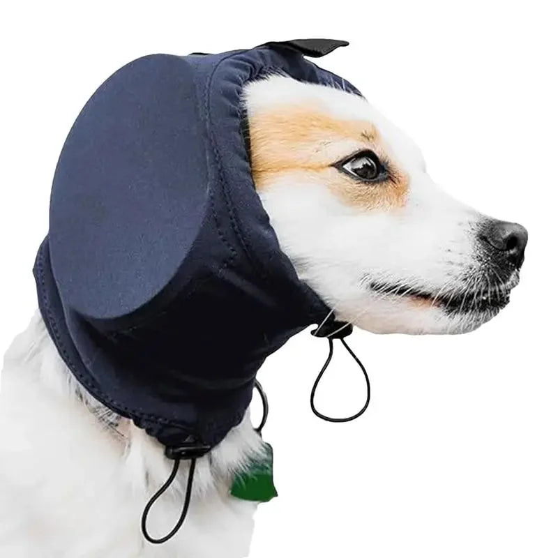 | Geräuschdämpfende Hundeohrenschützer | Bequemes, atmungsaktives Polyester zur Linderung von Ängsten bei Feuerwerk und Gewittern
