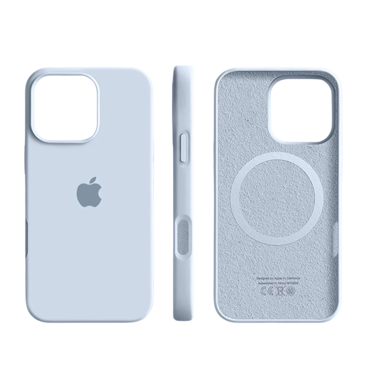| MagSafe-kompatible Silikonhülle mit Soft-Touch Oberfläche für iPhone