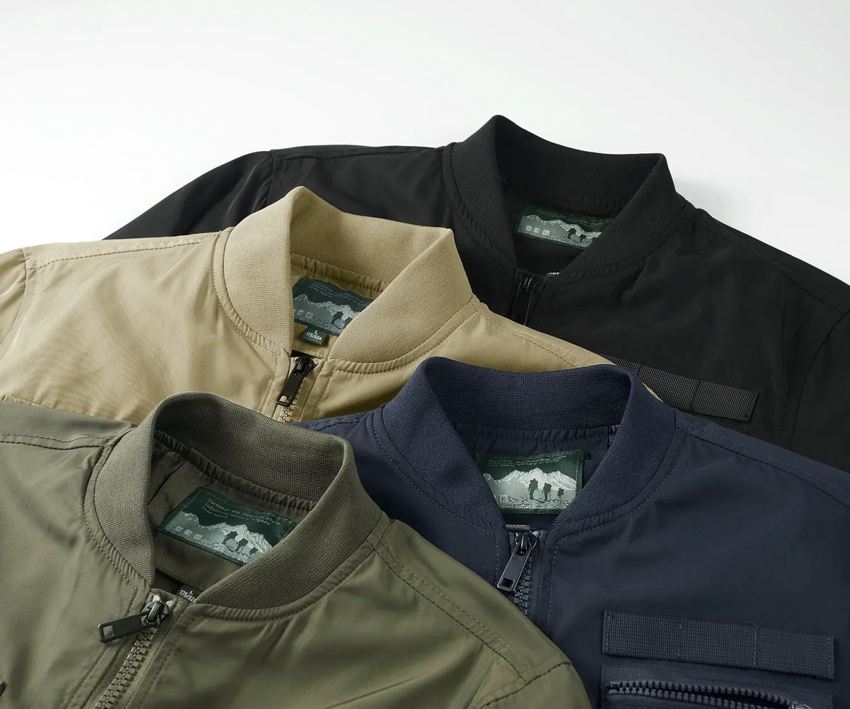 Funktionale Herren Cargo Jacke mit Multitaschen