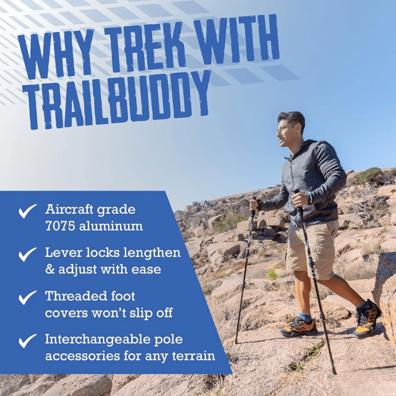 | Faltbare Trekkingstöcke für Wandern & Outdoor-Abenteuer