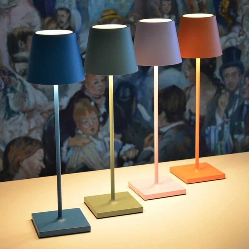 LumiFlex – LED-Tischlampe kabellos dimmbar & wiederaufladbar – Zuhause & Büro