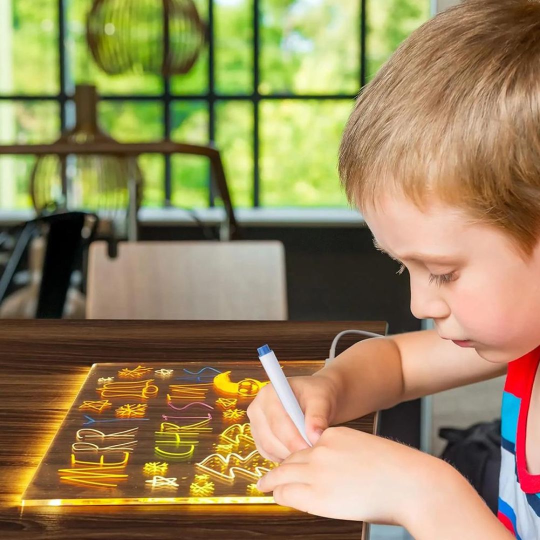 | Leuchtendes LED Zeichenbrett für Kinder