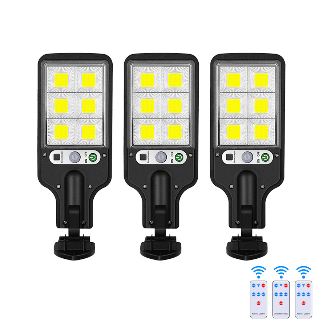 | Solar LED-Außenstrahler mit Bewegungssensor