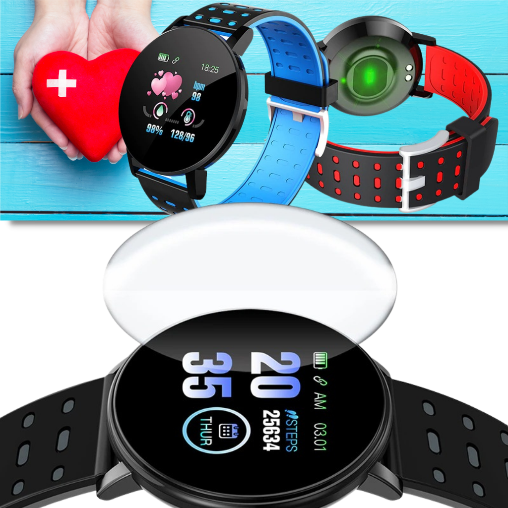 Smartwatch wasserdicht, Fitness Tracker, Aktivitätsüberwachung