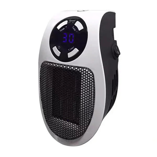 Elektrischer Ventilator-Heizer mit Fernbedienung, energieeffizient & kompakt
