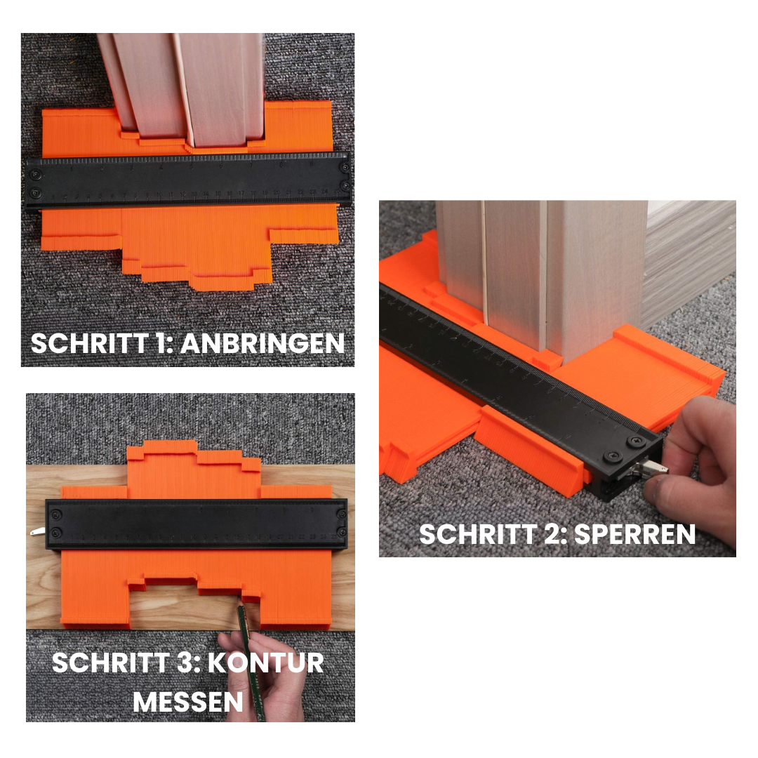 Konturmeister - Einfache, zeitsparende und präzise Messungen für alle Ausschnitte