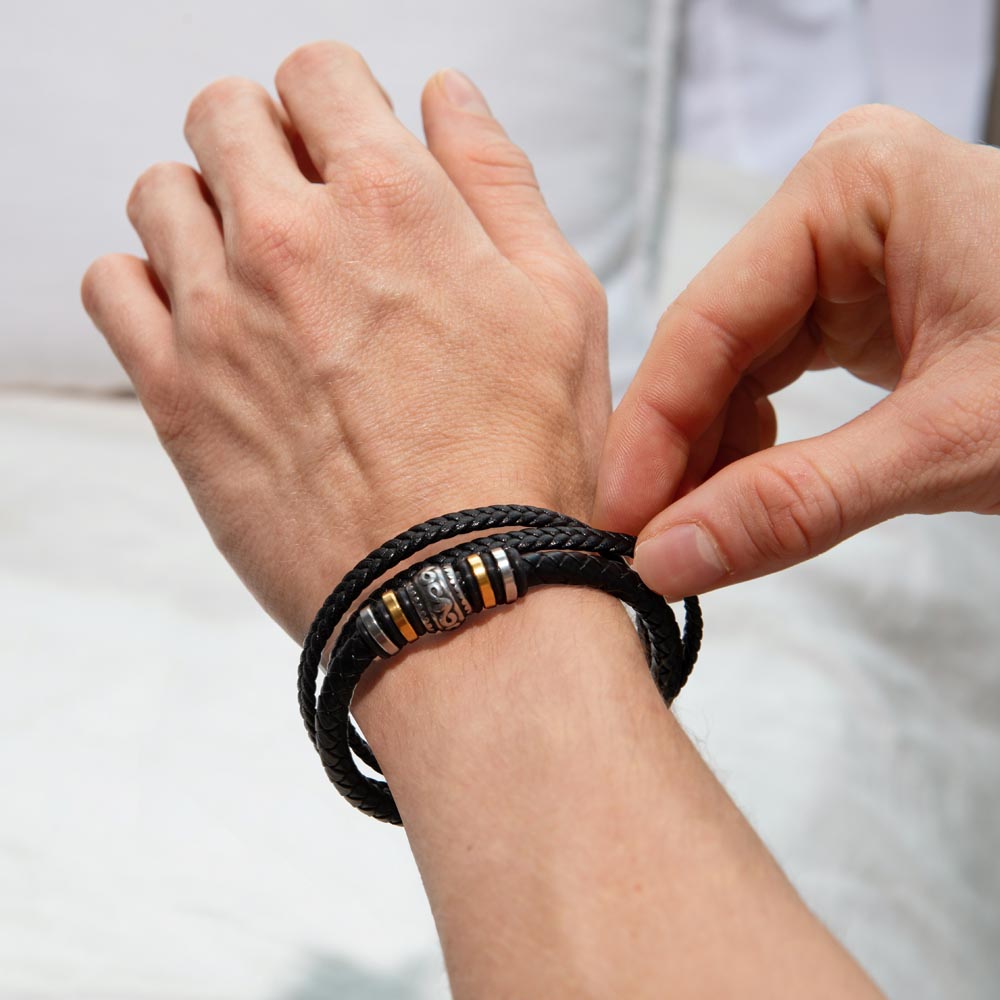 Für meinen Sohn – Ewige Liebe – Armband