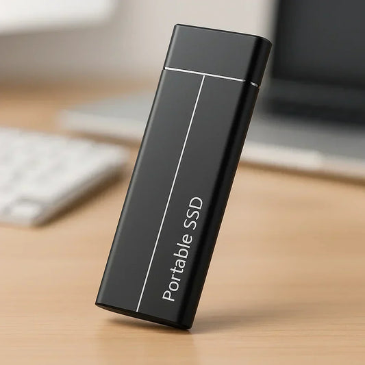 | Tragbare SSD für großen Speicher – 5TB externe Festplatte mit blitzschnellen Übertragungsgeschwindigkeiten