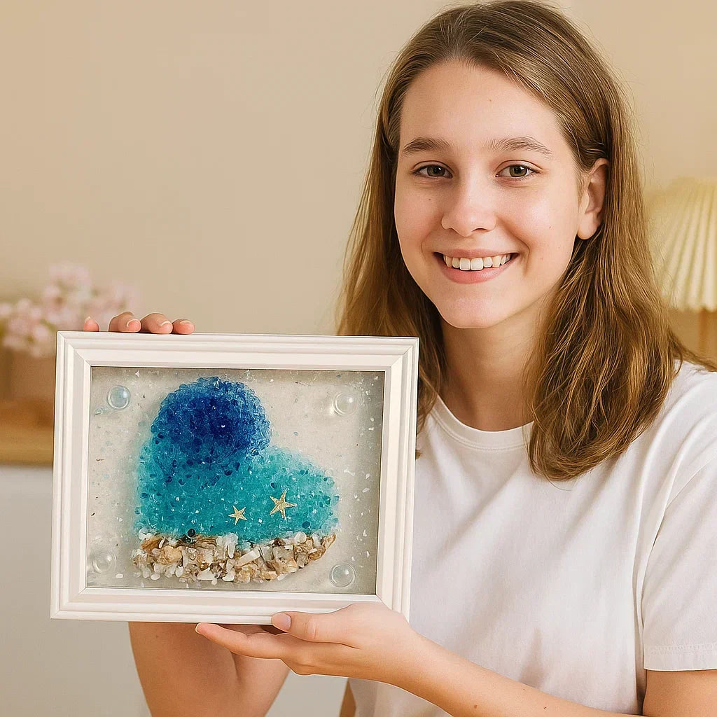 Meer Glas Kunst Set zum Selber Machen