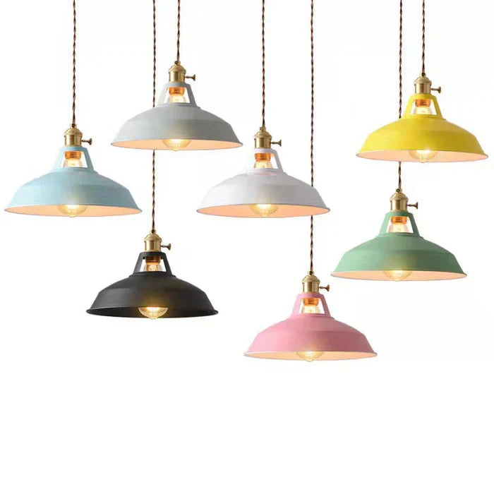 LumoIron – Retro-Hängelampe Metall Industrie-Design Esszimmer E27