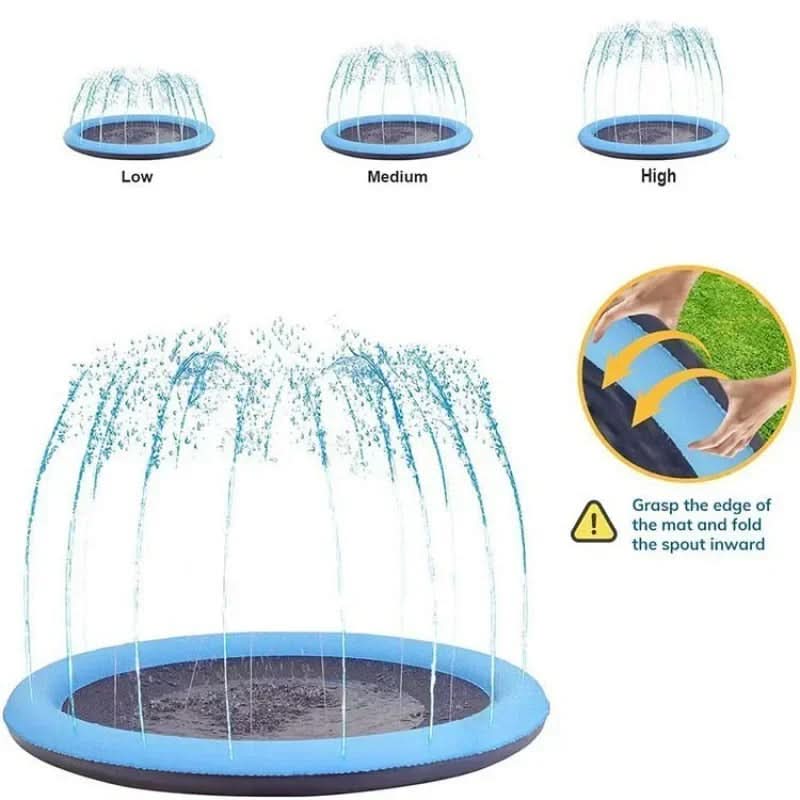 | Interaktive Wasser Matte für Hunde im Sommer