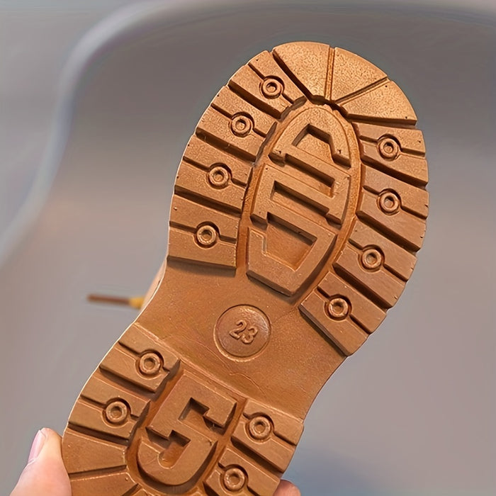 | Wasserfeste Fleece-Winterstiefel für Jungen – Mit Warmfutter & Profilsohle