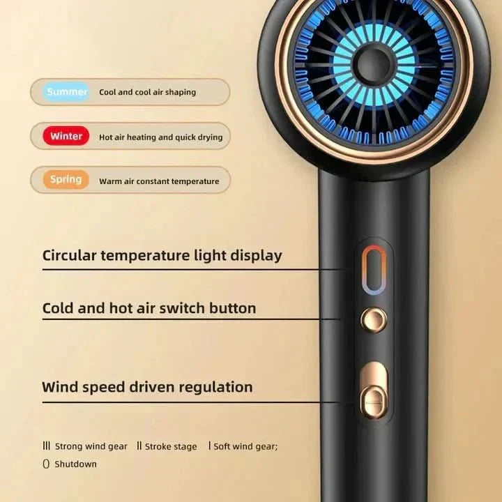 | Ion-Technologie & Stilvolles Design für alle Haartypen