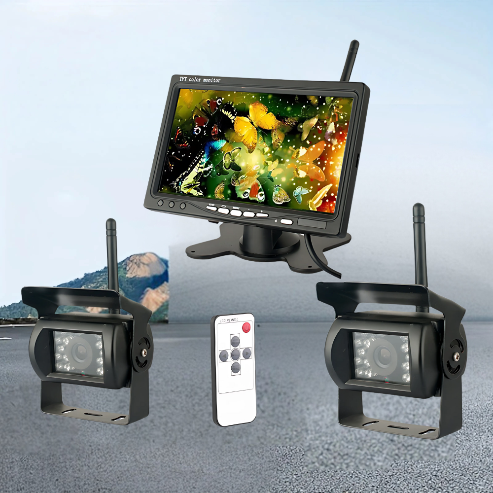 Kabelloses Rückfahrkamera-System, Sicherheitsmonitor für Auto