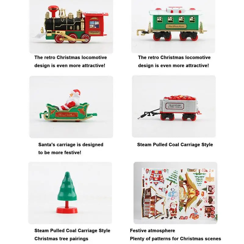 Weihnachtszauber Express – Festlicher Zug Für Den Tannenbaum