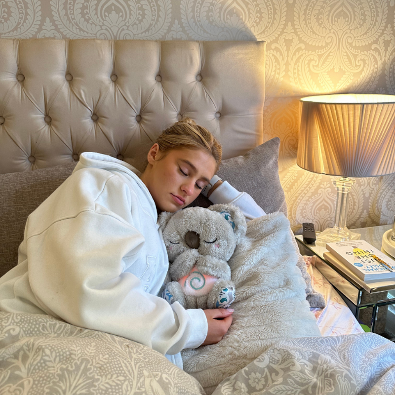 CalmPal Kuscheltier mit beruhigenden Geräuschen & Lichtfunktion