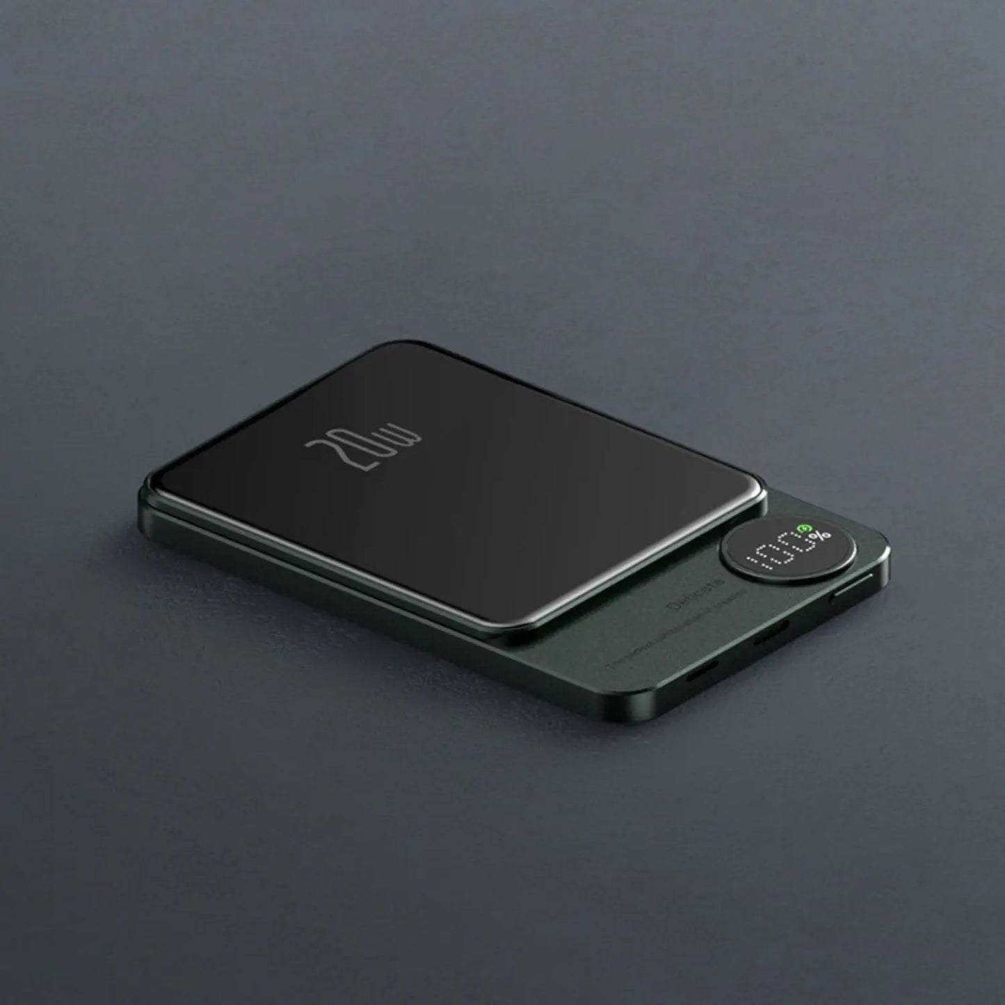 Powerbank Slim, kabelloses Magnet-Ladegerät, tragbar