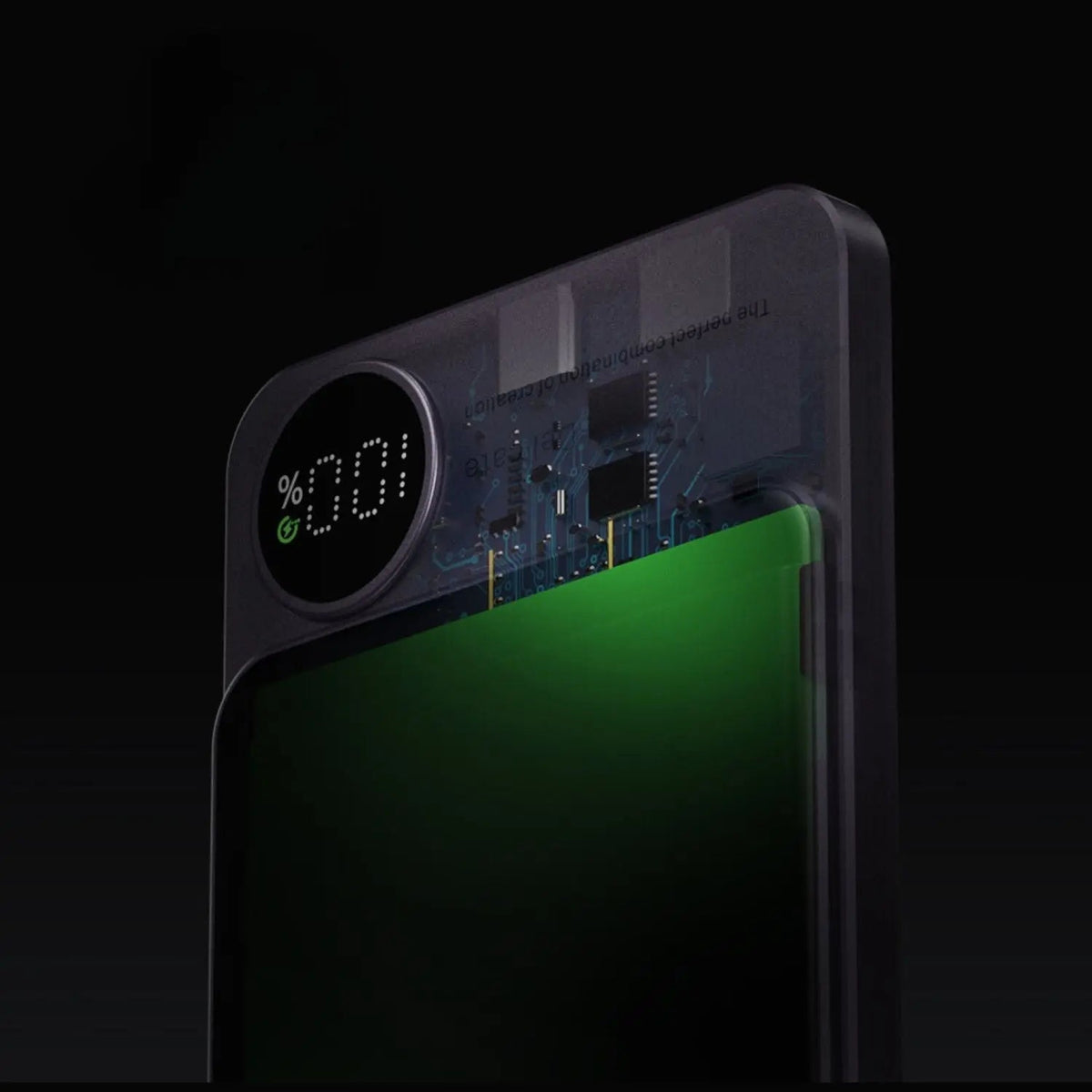 Powerbank Slim, kabelloses Magnet-Ladegerät, tragbar