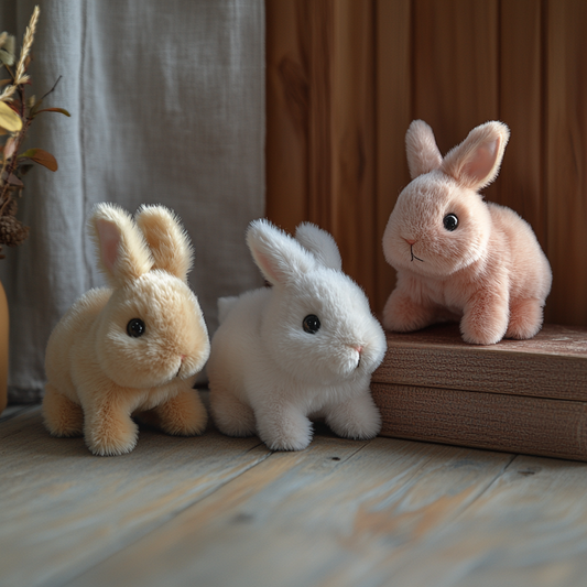 Bunby – Realistisches Kaninchen Spielzeug mit Bewegung