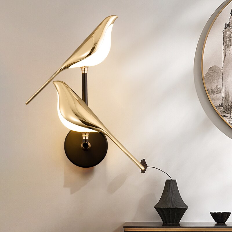 | Moderne Vogel Wandlampe - AviaryGlow