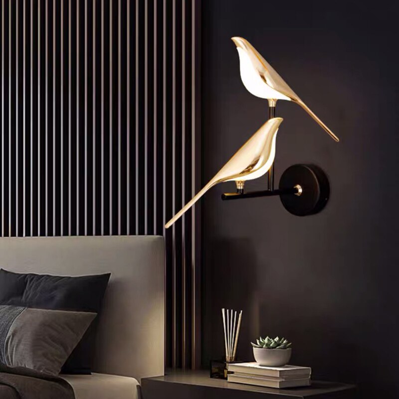 | Moderne Vogel Wandlampe - AviaryGlow