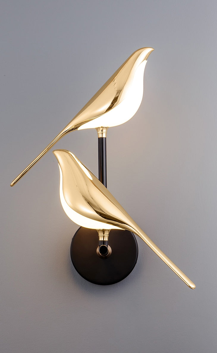 | Moderne Vogel Wandlampe - AviaryGlow