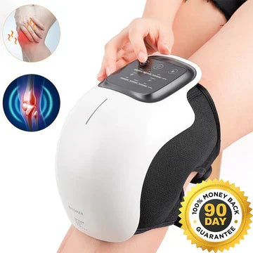 | Knie-Massagegerät mit Wärmebehandlung | Schmerztherapie & Gelenkerholung - Tragbare beheizte Knie-Massage für Komfort & Mobilität