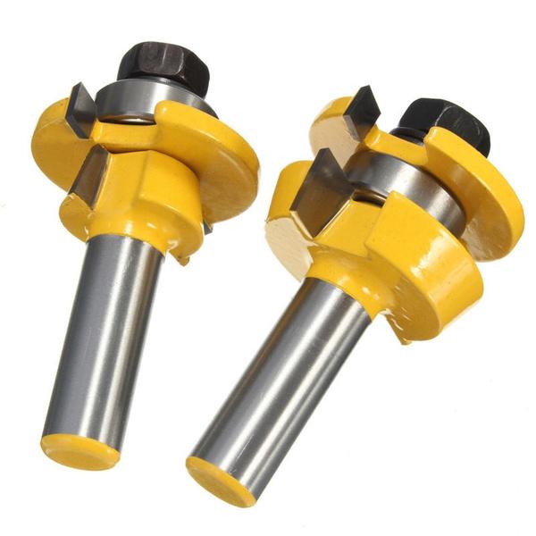® Rail & Stile Router Bit - Shaker - 2 Piece Set - 1/2" Shank
