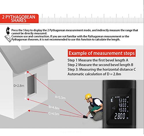 | USB-wiederaufladbarer Mini-Laser-Reichweitenfinder