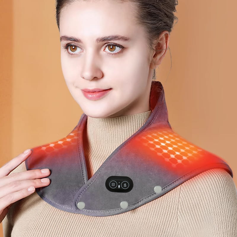 | Elektrische Nacken- und Schulter-Heizdecke mit Vibration