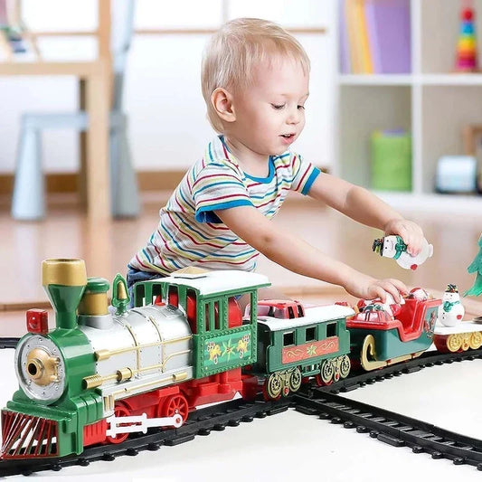 Weihnachtszauber Express – Festlicher Zug Für Den Tannenbaum